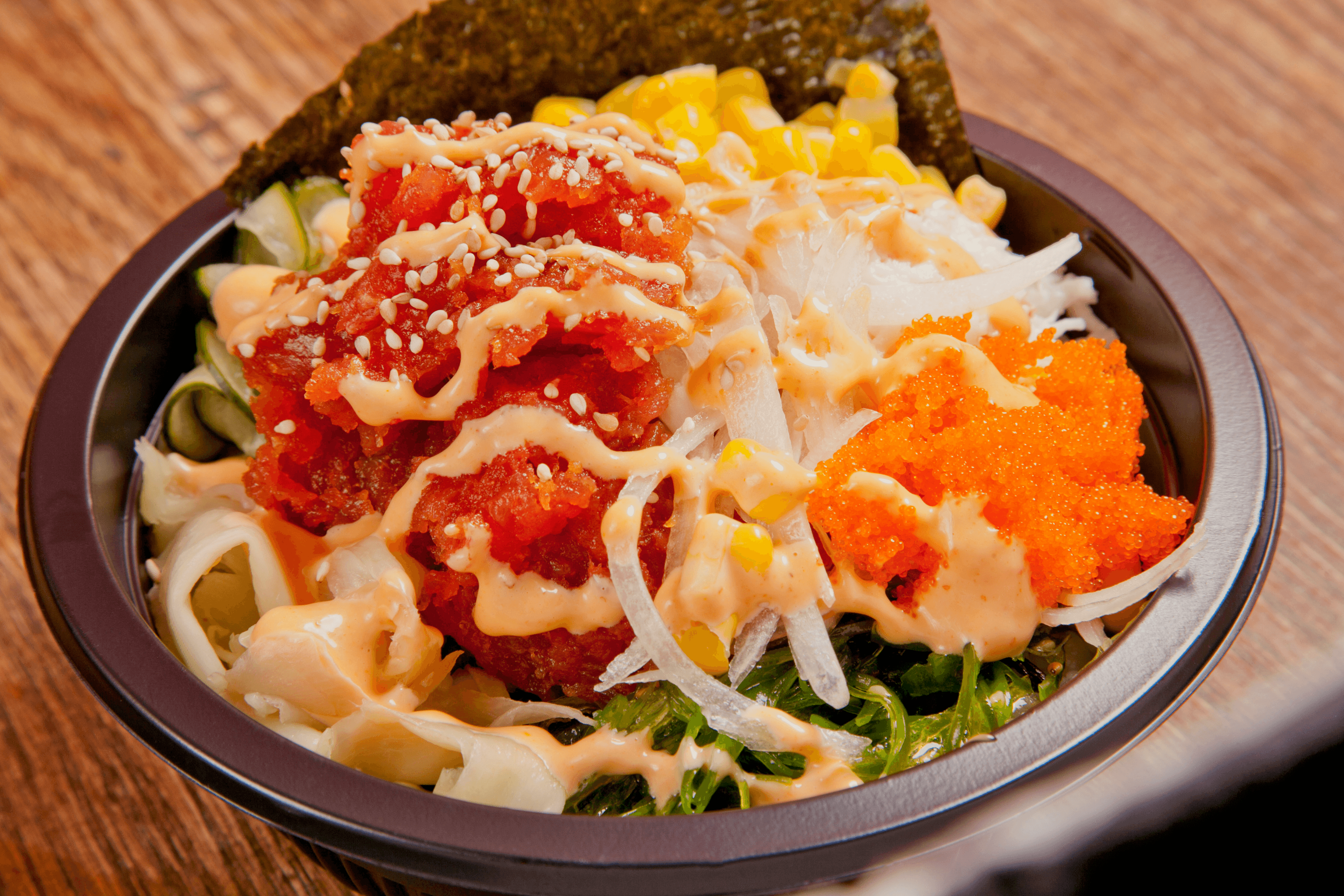 Signature poké dish